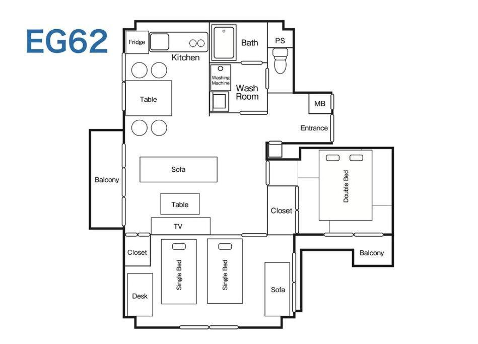 Apartment Eg62 Elizabeth Garden